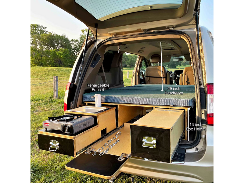 Load image into Gallery viewer, The Grand Teton - A Minivan &amp; SUV- Complete Camper Conversion Kit

