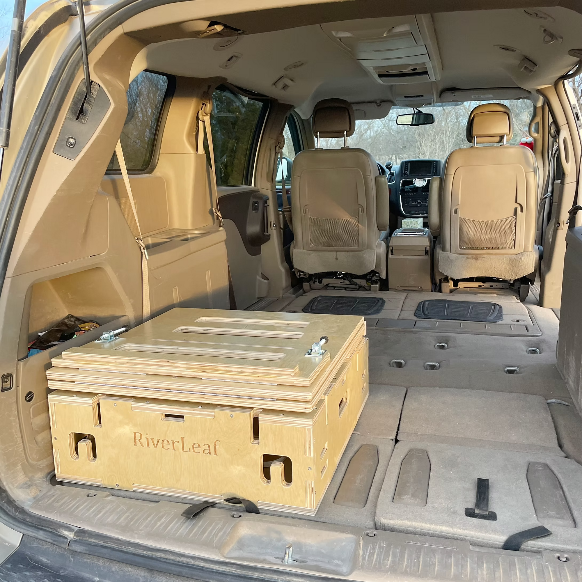 Minivan Sleeping Platform|Removable, Easy Install ,No-Drill Camper Bed ...