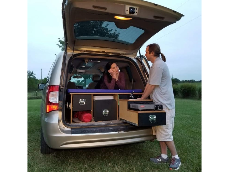 Load image into Gallery viewer, The Grand Teton - A Minivan &amp; SUV- Complete Camper Conversion Kit
