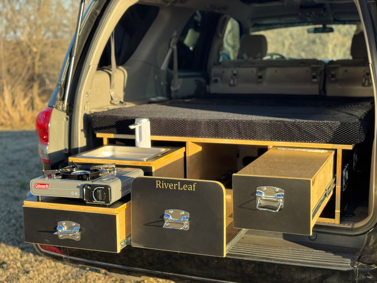 Turn your minivan into a cozy camper in minutes!