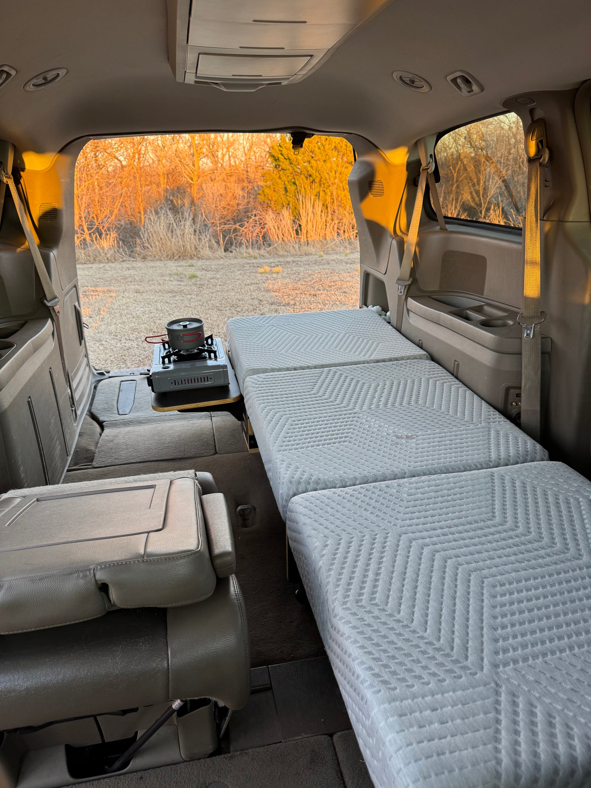 Minivan Sleeping Platform|Removable, Easy Install ,No-Drill Camper Bed ...