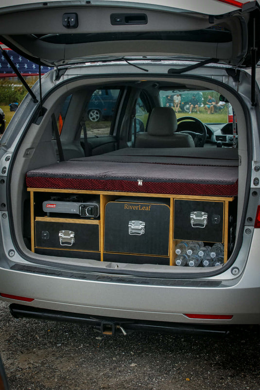 Ready to turn your Odyssey into a clean, comfortable  minivan camper conversion setup?